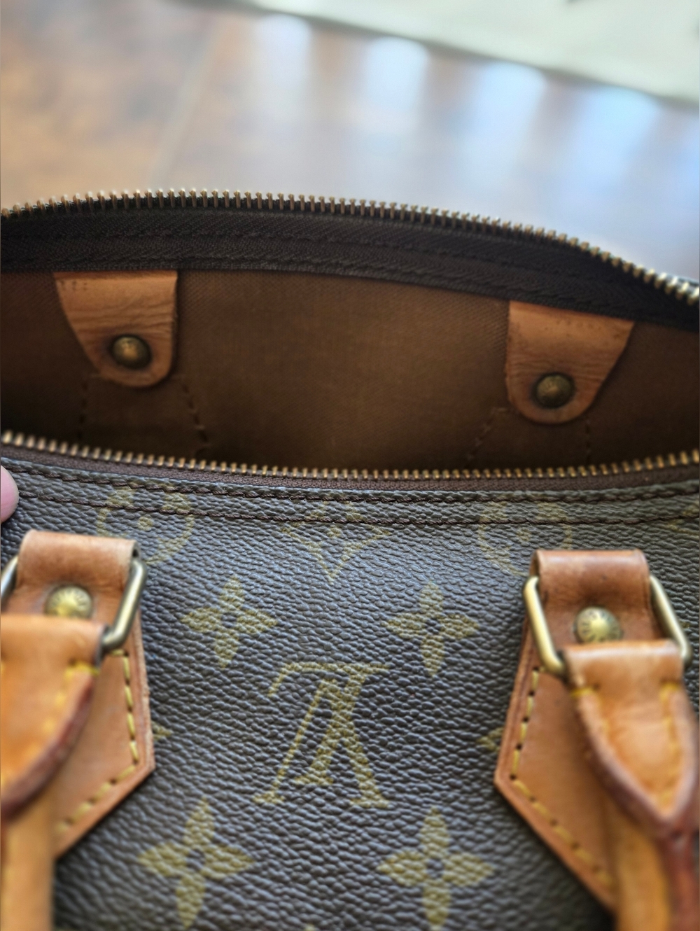 💯 Louis Vuitton Monogram Speedy 25 - Picture 5 of 16